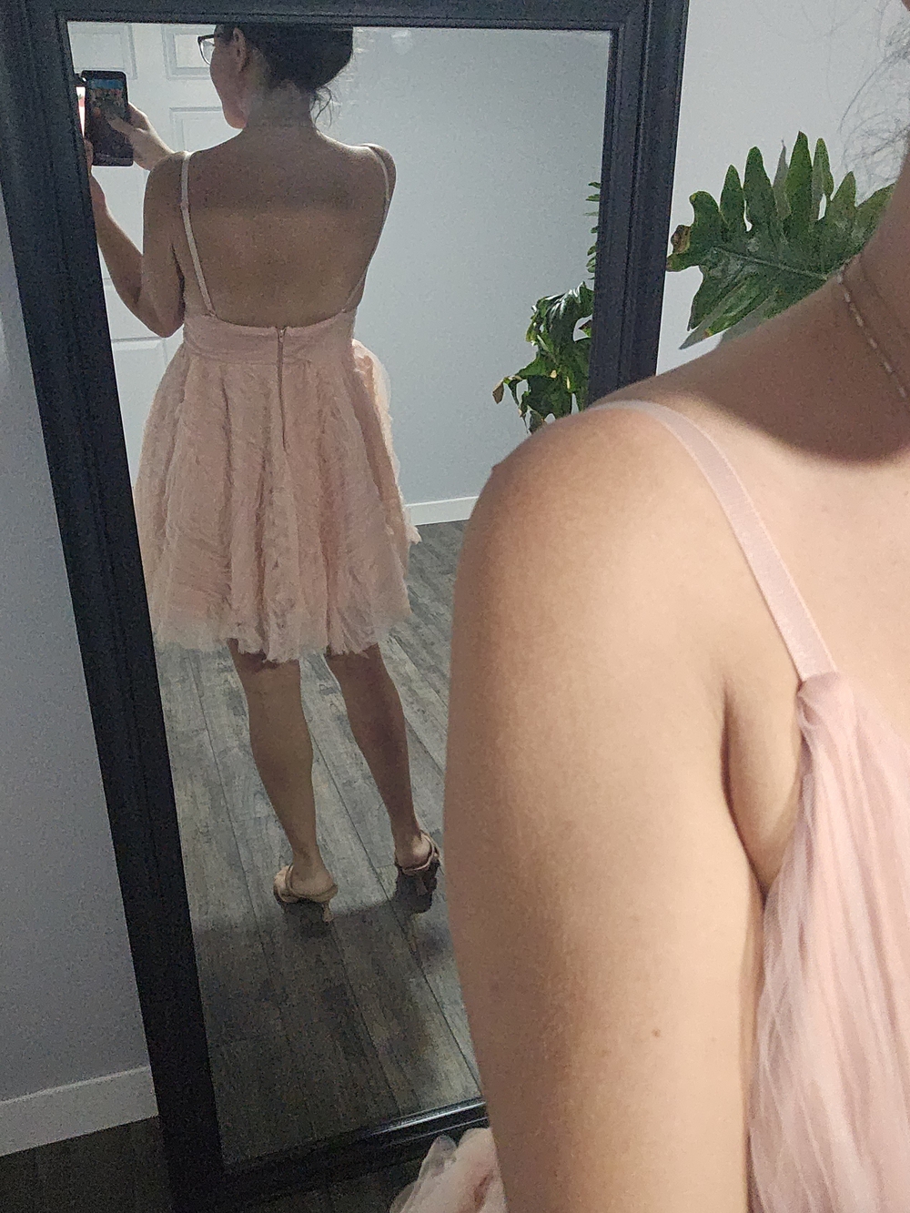 Windsor Blush Pink Spaghetti-Strap Mini Dress - Picture 7 of 8